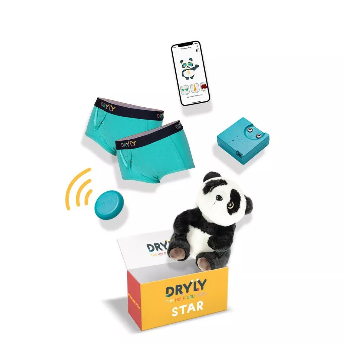 Dryly® Bettnässer-Weckapparat Star