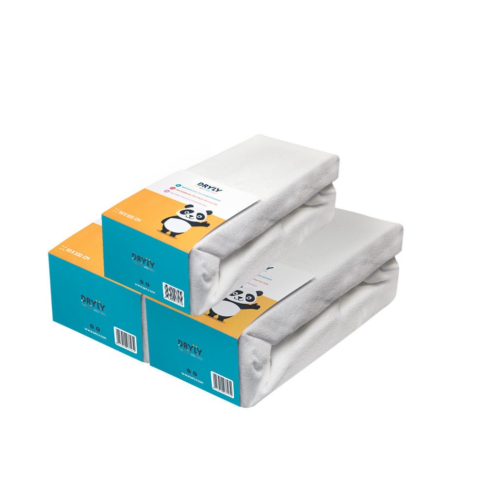 Dryly® Matratzenschoner wasserdicht 90 x 200 cm (3 er Pack)